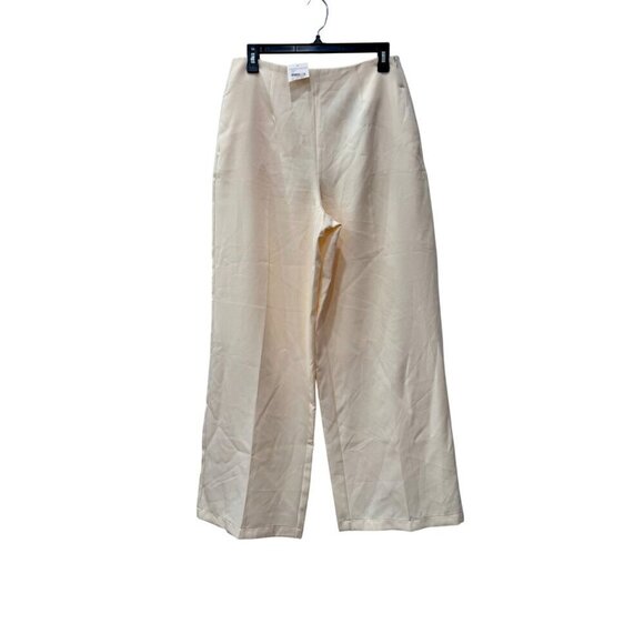 New Vero Moda Women's Size US 6 38/32 Relaxed Trousers WIDE PANT Birch/Beige - Picture 2 of 15